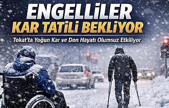 TSD Tokat Şube Başkanı Ali Aras’tan Sert Tepki: "Engelliler Kar Altında Göz Ardı Edildi!"