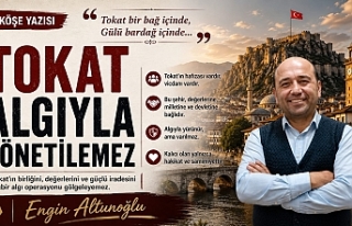 Tokat'a Dair Çarpıcı Değerlendirme: 'Algıyla...