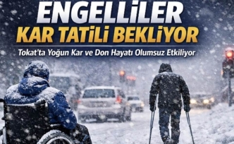TSD Tokat Şube Başkanı Ali Aras’tan Sert Tepki: "Engelliler Kar Altında Göz Ardı Edildi!"