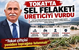 Kadim Durmaz’dan İki Bakanlığa Tokat Çiftçisi İçin Acil Çağrı: “Don Vurdu, Sel Vurdu; Şimdi de Borç Vurmasın”